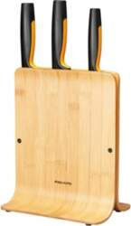 Fiskars Functional Form Bamboo Knife Set