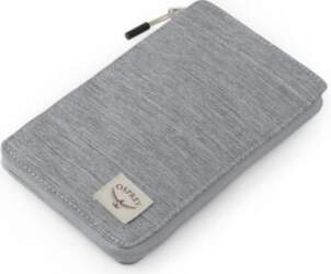 Maks Arcane Zip Wallet, Medium Gray