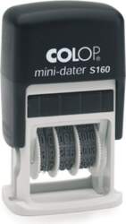 Zīmogs COLOP datumu numerators Mini-Dater S160