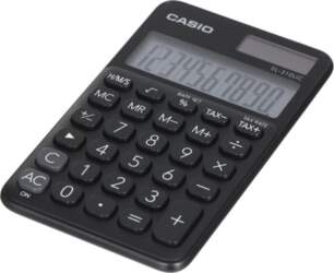 Casio kabatas kalkulators SL-310UC-BK, 10 cipari
