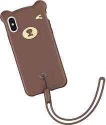 Baseus Bear Silicone case with strap