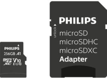 PHILIPS MicroSDHC 256GB class 10/UHS 1