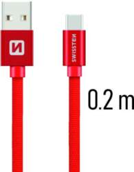 Swissten Textile Universāls Quick Charge 3