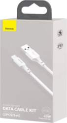 Baseus Simple Wisdom Kabelis USB uz