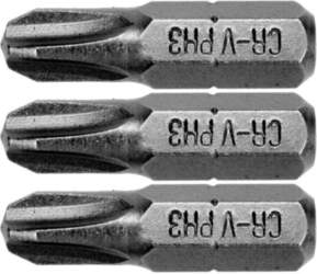 SCREWDRIVER BITS 1/4 25MM PH3 3