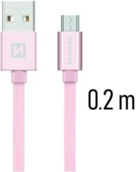 Swissten Textile Quick Charge Universāls Micro