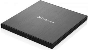 Verbatim external slimline CD-DVD burner (external