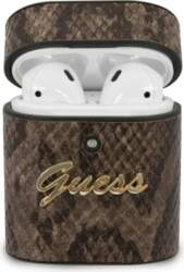 Guess GUACA2PUSNSMLBR Aizsargapvalks priekš AirPods Python