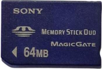 Sony Memory Stick Pro Duo Magicgate