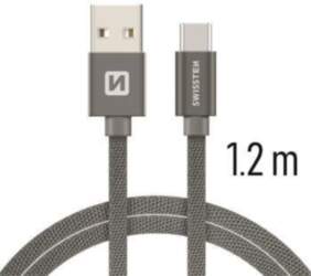 Swissten Textile Universāls Quick Charge 3