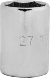 SOCKET 6PT 3/4" 27MM 53420 TOYA