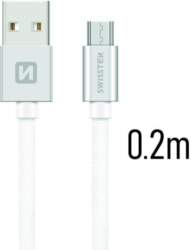 Swissten Textile Quick Charge Universāls Micro