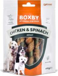 BOXBY CHICKEN & SPINACH Sticks 100g