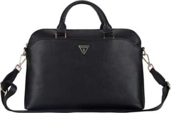 Guess PU Grained Triangle Logo Computer