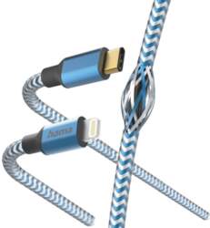 Hama 00201561 Reflective Charging Cable, USB-C