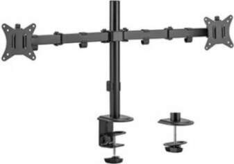 Monitora stiprinājums Gembird Adjustable Desk 2-display