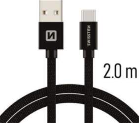 Swissten Textile Universāls Quick Charge 3