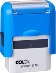 Zīmogs COLOP Printer C10, zils korpuss