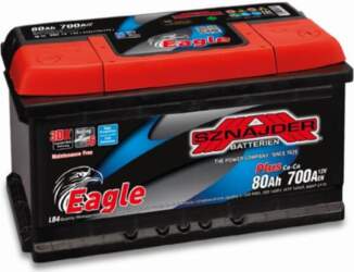 Auto akumulators 12 V / 80
