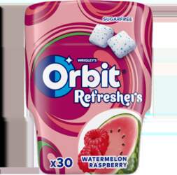 Orbit Refreshers Watermelon Raspberry Bottle 30