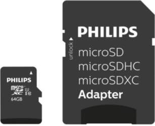 Philips MicroSDXC 64GB class 10/UHS 1
