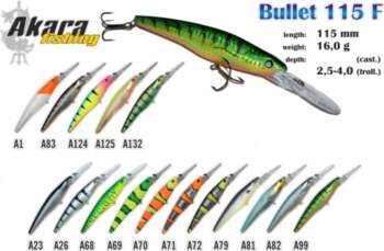 AKARA Bullet 115 F A23