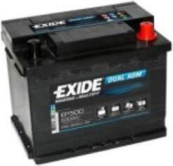 EXIDE Dual AGM EP500