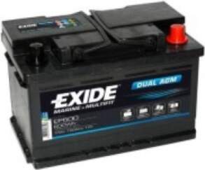 EXIDE Dual AGM EP600