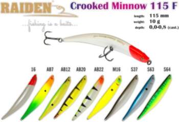 Raiden Crooked Minnow 115 F #M16