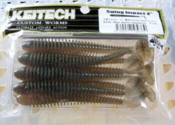 Keitech Swing Impact 4 Blue Back