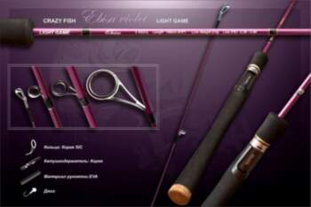 Crazy Fish Ebisu Violet S712L