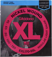 D`Addario EXL170-5SL Regular Light 5-String Super