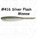 KEITECH Shad Impact 4" #416 Silver