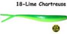 OSHLURE OSHELURE Zander Tail 7" 18-Lime