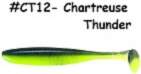 KEITECH Easy Shiner 5" #CT12 Chartreuse