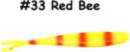 OSHLURE OSHELURE Zander Tail 7" 33-Red