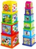 Piramīdas tornis PlayGo Stick&Stack Blocks 2380
