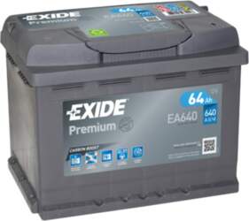 Akumulators EXIDE PREMIUM EA640 64Ah 640A