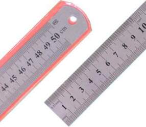 Lineāls 100cm,  metāla 0.7mm