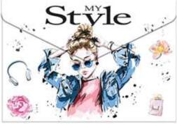 Mape ar pogu A5 STYLE