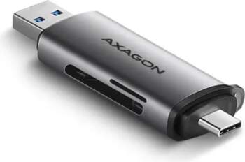 MEMORY READER USB-C+USB3.2 2SL/SD/MICROSD CRE-SAC