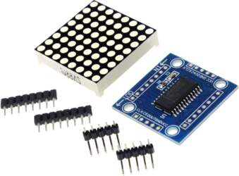 MAX7219 Dot Matrix Module Microcontroller Module
