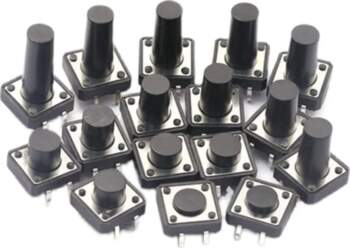 Micro Push Button, Poga 12x12mm