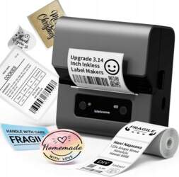 Phomemo Drukarka Termiczna Etykiet Bluetooth IOS