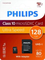 Philips Karta Philips MicroSDXC 128 GB
