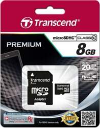 Transcend Karta Transcend MicroSDHC 8 GB