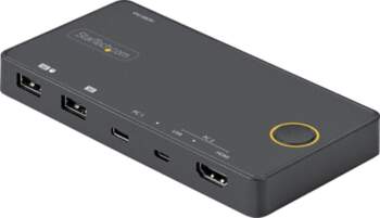 Startech 2 PORT HYBRID USB-C KVM