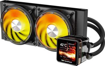 Darkflash CPU water cooling DE240 (black)