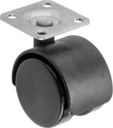 Caster KM-40mm plastic