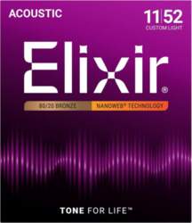 Elixir Strings akustiskās ģitāras stīgas 11027